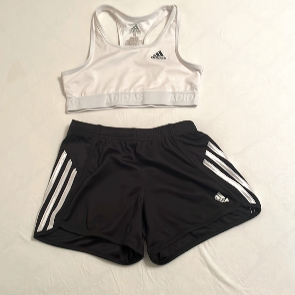 GIRLS ADIDAS SET SIZE LARGE